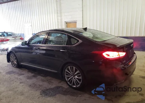 2017 Genesis G80 Ultimate from USA, damaged, VIN KMHGN4JFXHU180999